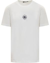 Dolce & Gabbana - Navy T-shirt - Lyst