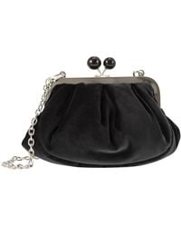 Weekend by Maxmara - Logo Detailed Chained Clutch Bag - Lyst