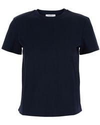 Max Mara - T-Shirt Donata Dark Cotton T-Shirts & Jerseys - Lyst