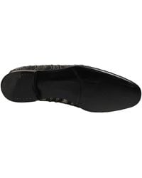 Dolce & Gabbana - Embellished Slip On Loafers Shoes Leather - Lyst