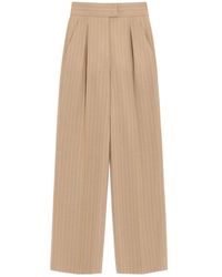 Valentino - Straight Trousers Virgin Wool - Lyst