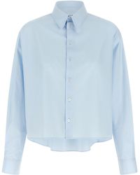 MM6 by Maison Margiela - Poplin Shirt Cotton Shirt, Blouse - Lyst