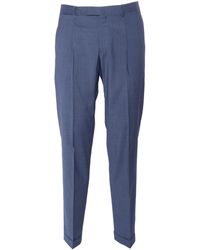 Briglia 1949 - Elegant Blu Trousers - Lyst