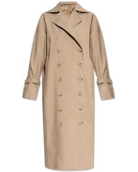 TOTEME - Double-Breasted Trench Coat - Lyst