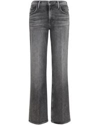 Mother - The Bookie Sneak Jeans Cotton - Lyst