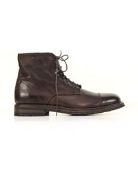 Bottes Fratelli Rossetti En Cuir Marron - Taille 40 - Fabriqué En Italie - Occasion