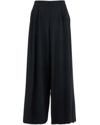Le Plain - Pants With Semi-Elastic Waist And Oversize Design - Lyst