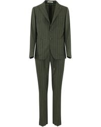 Tagliatore - Derrick Striped Wool Suit - Lyst