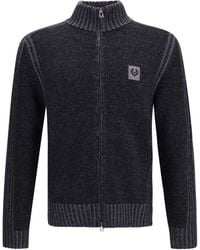 Belstaff - The Seasonal Watch Full-Zip Sweater - Lyst