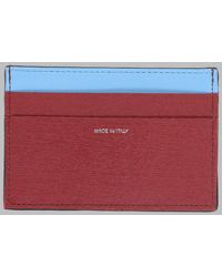Paul Smith - Leather Card Holder Cow Wallets & Purses - Lyst