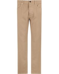 Stone Island - Trousers Straight Cut Cotton - Lyst