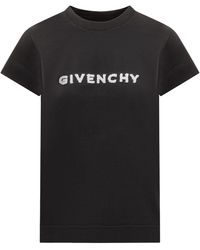 Givenchy - 4g Tufting Cotton T-shirt - Lyst