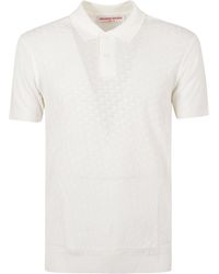 Orlebar Brown - Jarrett Jacquard Knit Polo Shirt - Lyst
