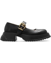 Marni - Leather Platform Loafers - Lyst