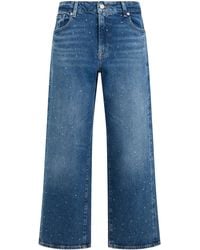 7 For All Mankind - Denim Jeans Cotton Straight-Leg - Lyst