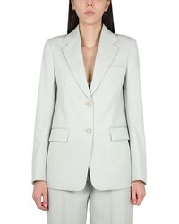 Lanvin - Single-Breasted Blazer With Notched Lapels - Lyst