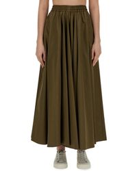 Aspesi - Long Full Skirt - Lyst
