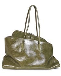 The Attico - "La Passeggiata Medium" Top Handle Bag - Lyst