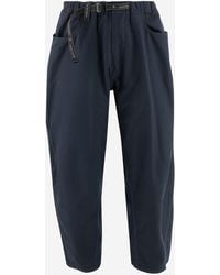 and wander - Pants With Belt - Lyst