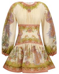 Zimmermann - Indra Mini Dress - Lyst