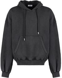 Off-White c/o Virgil Abloh - Hooded Sweatshirt With Back Print Cotton Jumpers - Lyst