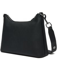 Moschino - Logo Plaque Shoulder Bag - Lyst