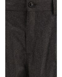 Brunello Cucinelli - Virgin Wool Flannel Cargo Pants Fleece (Ovis Aries) Trousers - Lyst