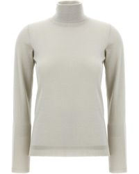 Brunello Cucinelli - Lurex Turtleneck Sweater - Lyst