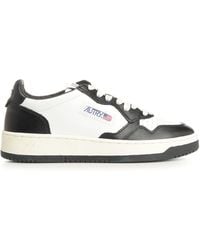 Autry - Medalist Low Sneakers Cow Leather Nylon - Lyst