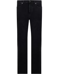 Stone Island - Denim Pants Straight Cut Cotton Regular & Straight-Leg Jeans - Lyst