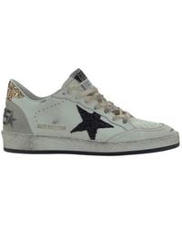 Golden Goose - White Goatskin Sneakers - Lyst