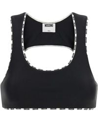 Moschino - Polyamide Sport Bra Clothing - Lyst