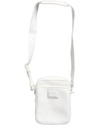 Dolce & Gabbana - White Logo Plaque Crossbody Shoulder Borse Men Bag - Lyst