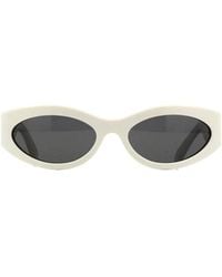 Celine - Sunglasses Cat Eye Full Rim, And Zebra Frame Lens Cl40288I04A - Lyst