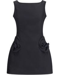 Magda Butrym - Short Dress With Roses - Lyst