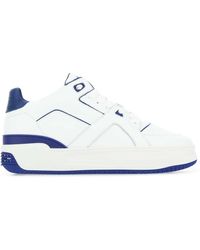 Just Don - Two-Tone Leather Courtside Lo Jd3 Sneakers - Lyst