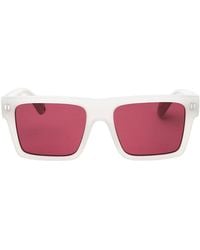 Off-White c/o Virgil Abloh - Sunglasses Square Full Rim, Frame And Lens Oeri109Lawton1045 - Lyst
