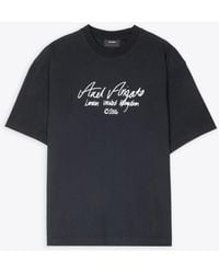 Axel Arigato - Essential T-Shirt T-Shirt With Italic Logo Print - Lyst