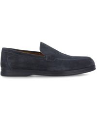 Doucal's - Suede Leather Loafers - Lyst