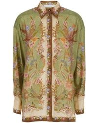 Zimmermann - Relaxed Shirt Indra Silk - Lyst