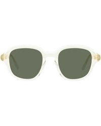 Loewe - Sunglasses Square Full Rim, Transparent Frame And Lens Lw40163I57N - Lyst