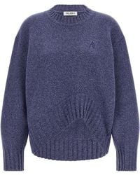 The Attico - Asymmetrical Hem Sweater - Lyst