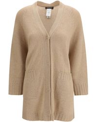 Fabiana Filippi - Cardigan Fine Knit With A V-Neckline - Lyst