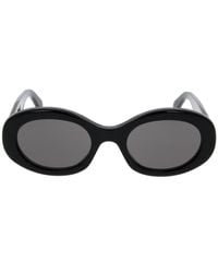Celine - Oval Frame Sunglasses - Lyst