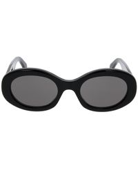Celine - Oval Frame Sunglasses - Lyst