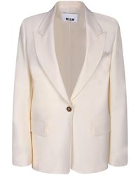 MSGM - Elegant Jacket - Lyst