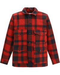 Filson - Mackinaw Cruiser Wool Jacket Fleece Ovis Aries - Lyst