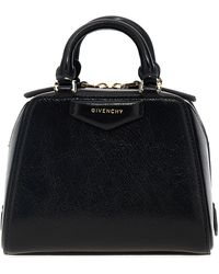 Givenchy - Antigona Cube Nano Leather Mini Handbag - Lyst