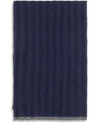 Brunello Cucinelli - Cashmere Scarf Kashmir/Capra Hircus - Lyst