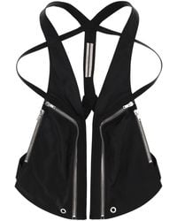 Rick Owens - Bauhaus Vest Polyamide Polyurethane Waistcoats & Gilets - Lyst